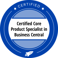 Certified core product specialist | Business Central Booster